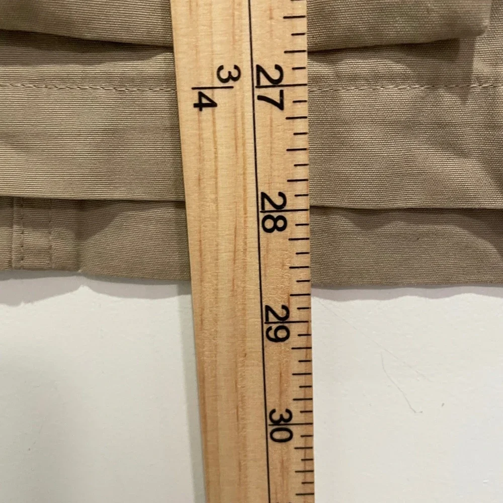 Brooks Brothers Vintage Trailcloth Safari Jacket 42S Khaki Tan Cotton Field Coat